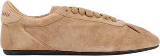 Dolce & Gabbana Beige Logo Sneakers
