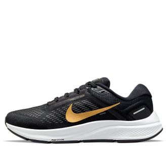 Nike (WMNS) Nike Air Zoom Structure 24 Black Metallic Gold Coin DA8570-003