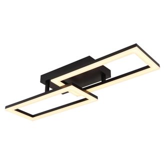 Globo Lighting Plaf&oacute;n - Sapena - Negro - Metal - Led - 67328-20o