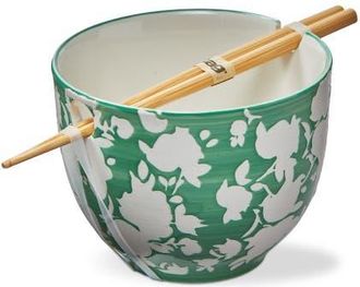 Tag Eden Noodle Bowl Sage Stoneware Everyday in Green at Nordstrom