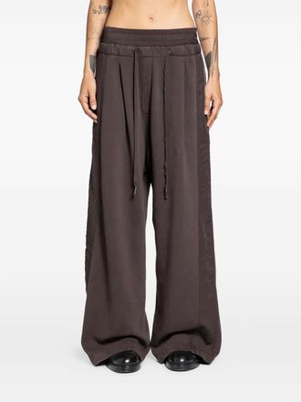 Andrea Ya'aqov elasticated-waistband trousers - Brown