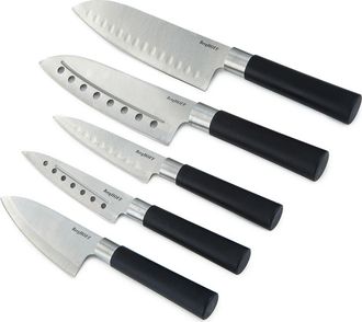 Berghoff DiNA Codon 5-Piece Santoku Knife Set in Black at Nordstrom Rack