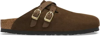 Birkenstock Klompen van su&egrave;de, BLAIR D-BUCKLE