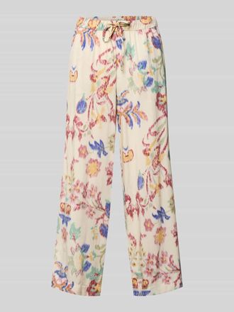 Christian Berg Culotte aus Viskose mit elastischem Bund in Offwhite, Gr&ouml;&szlig;e 36