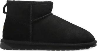 Emu Stinger Micro boots - women - Sheep Suede/Sheep Skin/Shearling/Rubber - 13 - Black