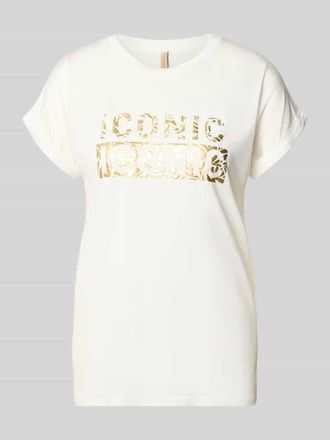 Soyaconcept T-Shirt mit Rundhalsausschnitt und Print Modell MARICA in Offwhite, Gr&ouml;&szlig;e XXL