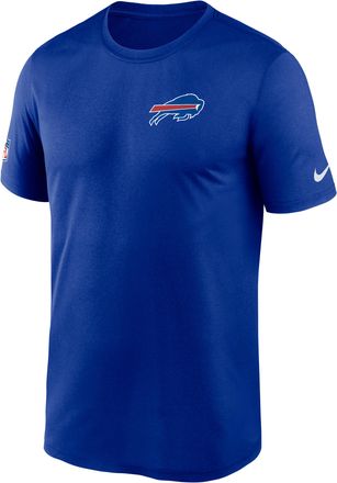 Nike Buffalo Bills Legend Small Logo Nike Mens Dri-FIT NFL T-Shirt in Blue | 02TI4DA81-FEJ