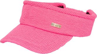 San Diego Hat Company Logo Hardware Stretchy Visor in Pink at Nordstrom Rack