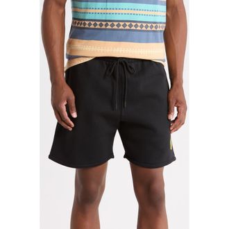 Gotha Del Mar Cotton Shorts in Black at Nordstrom, Size Large