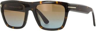 Tom Ford FT1077 52F Dark Havana/Brown Gradient