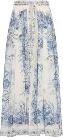 Zimmermann Wanderlust A-Line Skirt