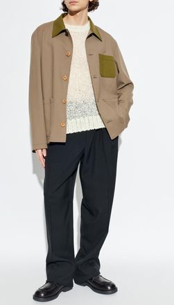 Tom Ford Creased Trousers, Mens, Black