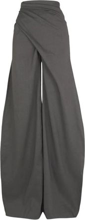 Cortana Mite Wrap Pants - Dames - Wijde Broeken - Grijs - XS - Leer - Broeken