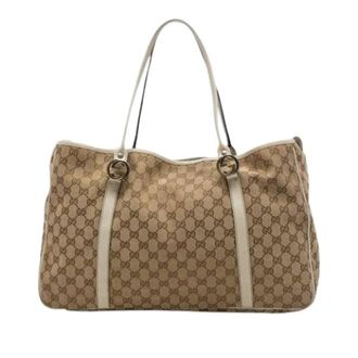 Gucci Pre-owned Twins Tote Bag - Pre-owned - Mujer - Beige - ONE SIZE