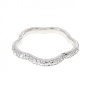 Chanel White Gold White Gold (18K) Band Ring (Pre-Owned)