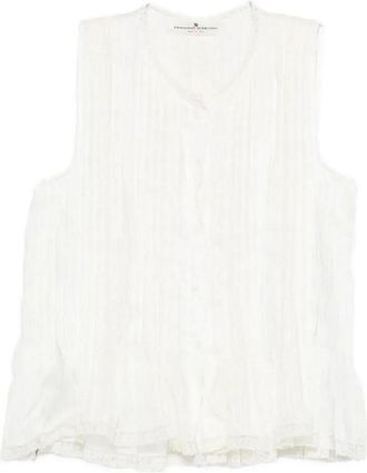Ermanno Scervino Top With Embroidery