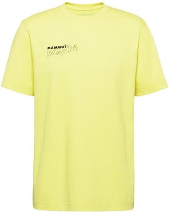 Mammut Base T-Shirt Multi-Pitch T-Shirt f&uuml;r Herren | gelb