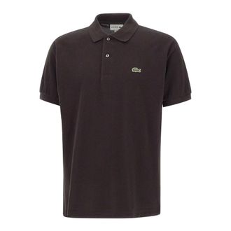 Lacoste Polo Shirts, male, Brown, Size: 2XL L.12.12 Polo