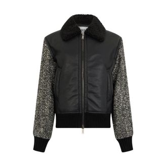 Iceberg Giacca in eco montone con dettaglio logo - - Jackets - Donna - Nero - S