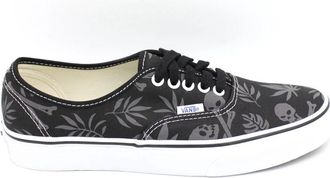 Vans Canvas Veters Rubberen Zool Sneakers - Heren - Sneakers - Zwart - 38 EU - Schoenen