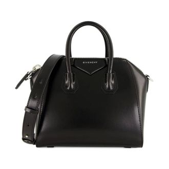 Givenchy Handbags, female, Black, Size: ONE SIZE Black Silk & Nylon Bag