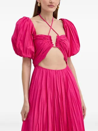 Luisa Spagnoli Abito plissettato - Rosa