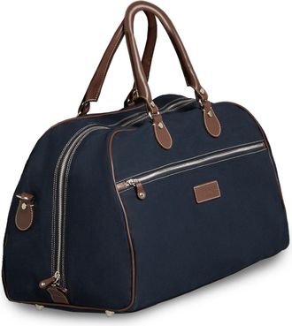Oliver Brown Weekend Travel Bag - Navy Canvas