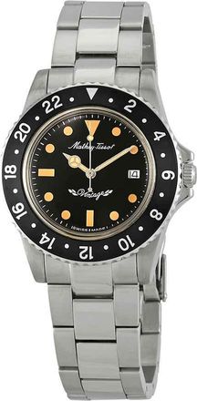 Mathey-Tissot Mathey Vintage Quartz Black Dial Mens Watch H900AN