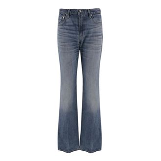 Haikure Flora Flared Jeans - female - Haikure - Flare Jeans - Blue - W30 - Jeans