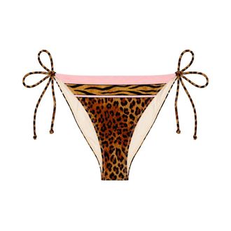 MC2 Saint Barth Bikinis, female, Brown, Size: M Virgo Classic Bikini Bottoms