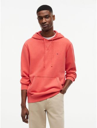 Tommy Hilfiger Mens Terry Hoodie - Red - XXXL