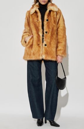 Rag & Bone Faux Fur, Womens, Beige