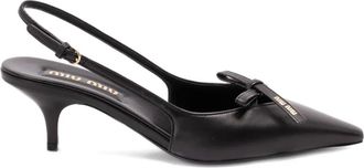 Miu Miu Slingback pumps - Zwart