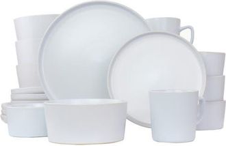Elama Luxmatte White 20 Piece Dinnerware Set at Nordstrom