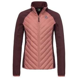 Sch&ouml;ffel Hybrid Down Jacket Cascata Daunenjacke f&uuml;r Damen | rosa/braun