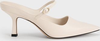 Charles & Keith Roxane Mary Jane Heeled Mules