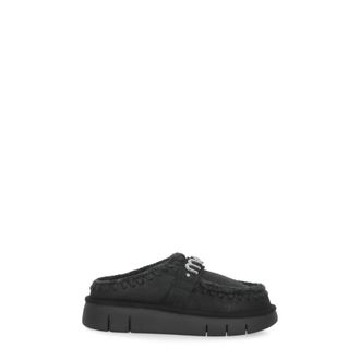 Mou Slippers, female, Black, Size: 9 US Bounce Clog