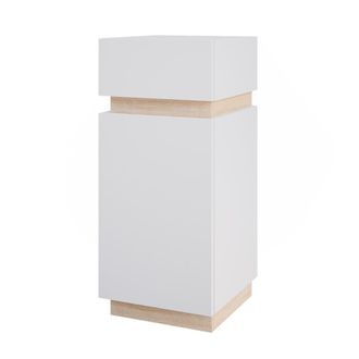 Vicco Armario Mediano Gloria, Blanco, 33 X 75.5 Cm Con Puerta Y Caj&oacute;n