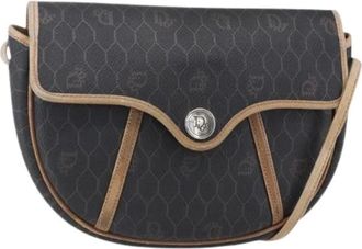 Dior Pre-owned Cross Body Bags, female, Black, Size: ONE SIZE Pre-owned Vintage Shoulder Bag