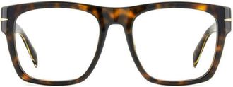 David Beckham Db 7020/Bold Square Tortoiseshell Eyeglasses