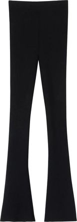 Ermanno Scervino Dames, Broeken, Zwart, Maat: XS Viscose