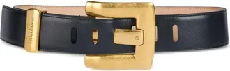 Balmain Cintura Calfskin Nera Anthem