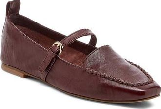Kelsi Dagger Ferry Mary Jane Loafer in Warm Brown at Nordstrom, Size 6.5