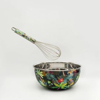 Mela Artisans Rainforest Bloom Bowl & Whisk Set at Nordstrom