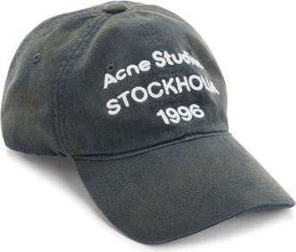 Acne Studios Carliy 1996 Baseball Hat in Faded Black at Nordstrom