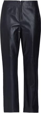 8 by YOOX LEATHER ZIP-UP PANTS