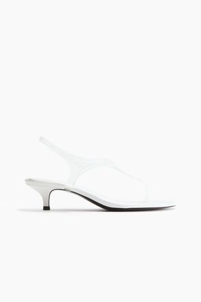 H&M Kitten-heeled sandals - White