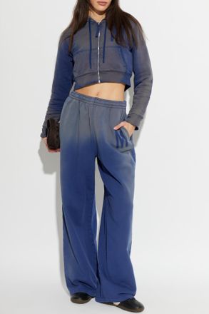 Moschino Insulated Hoodie, Womens, Navy Blue