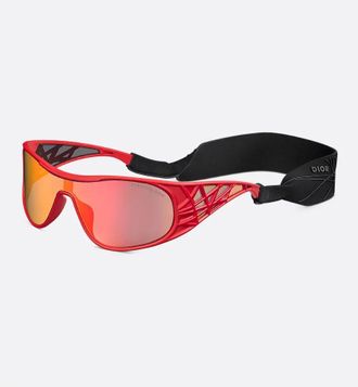 Dior Mens Multicolour Acetate Sunglasses - Red - One Size