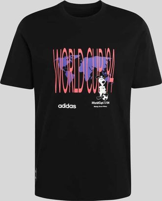 adidas Originals Regular Fit T-Shirt aus reiner Baumwolle in Black, Gr&ouml;&szlig;e XXL